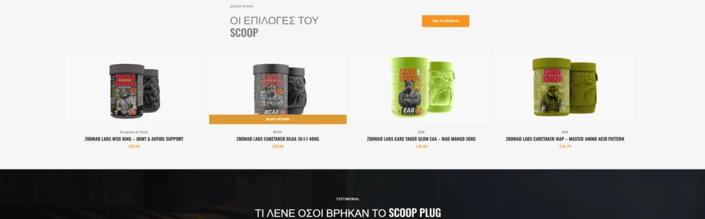 The Scoop Plug - E-Commerce & Brand Presence