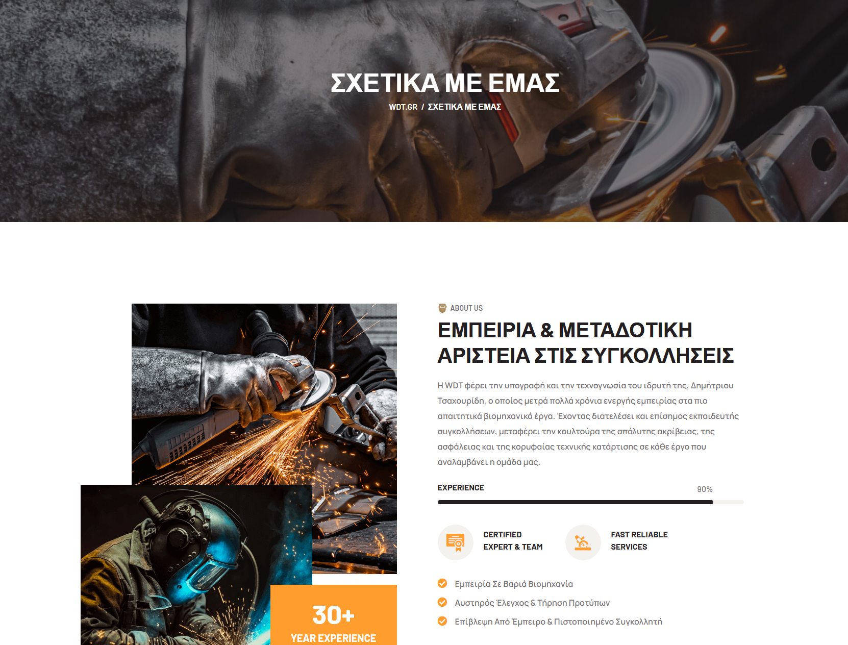 WDT - Corporate Website